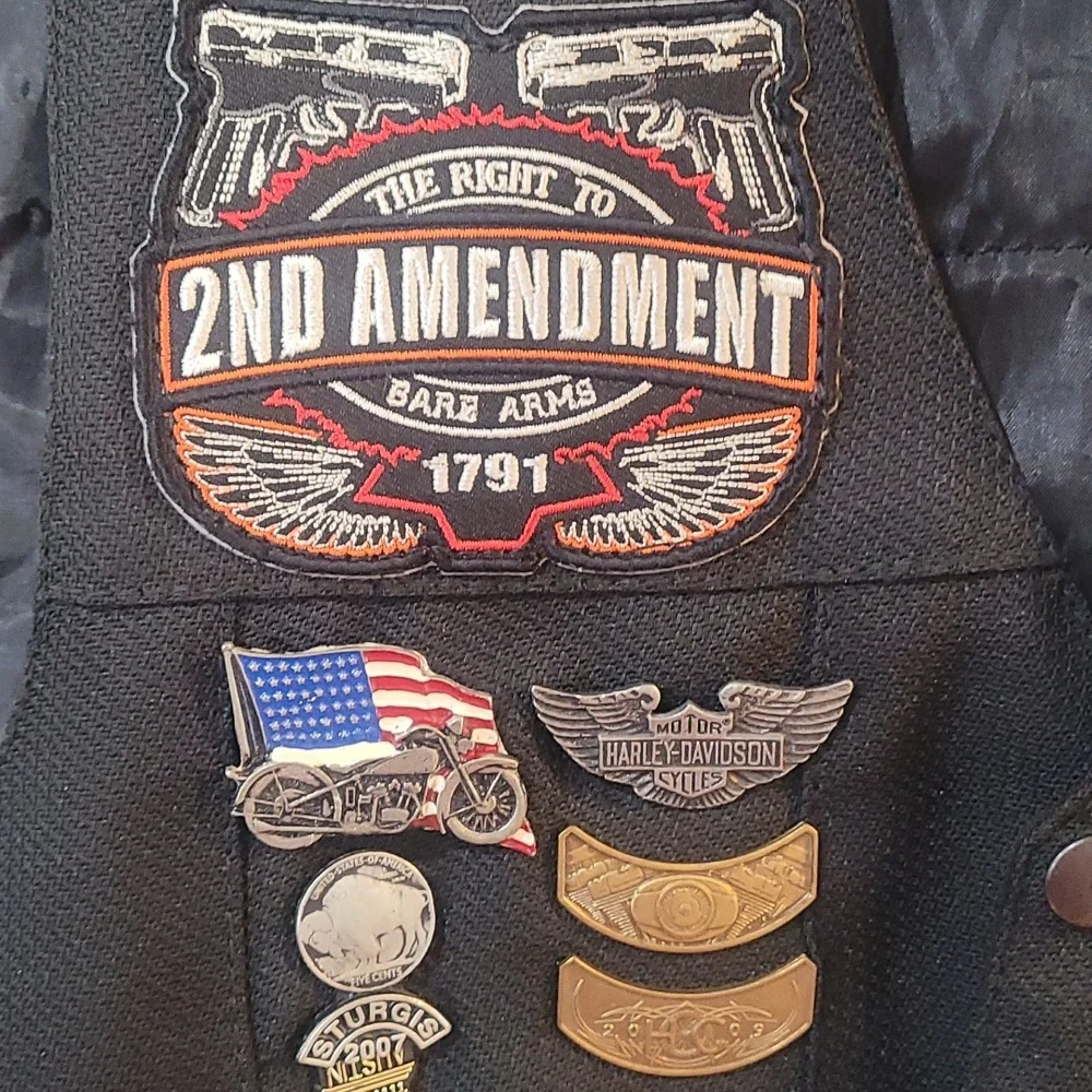 Riding vest Harley Davidson - Picture 3 of 6